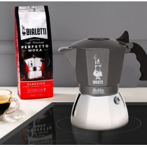 Bialetti Brikka Induction black 4 cups 0007317