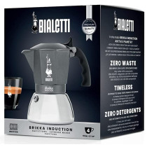 Bialetti Brikka Induction black 4 cups 0007317