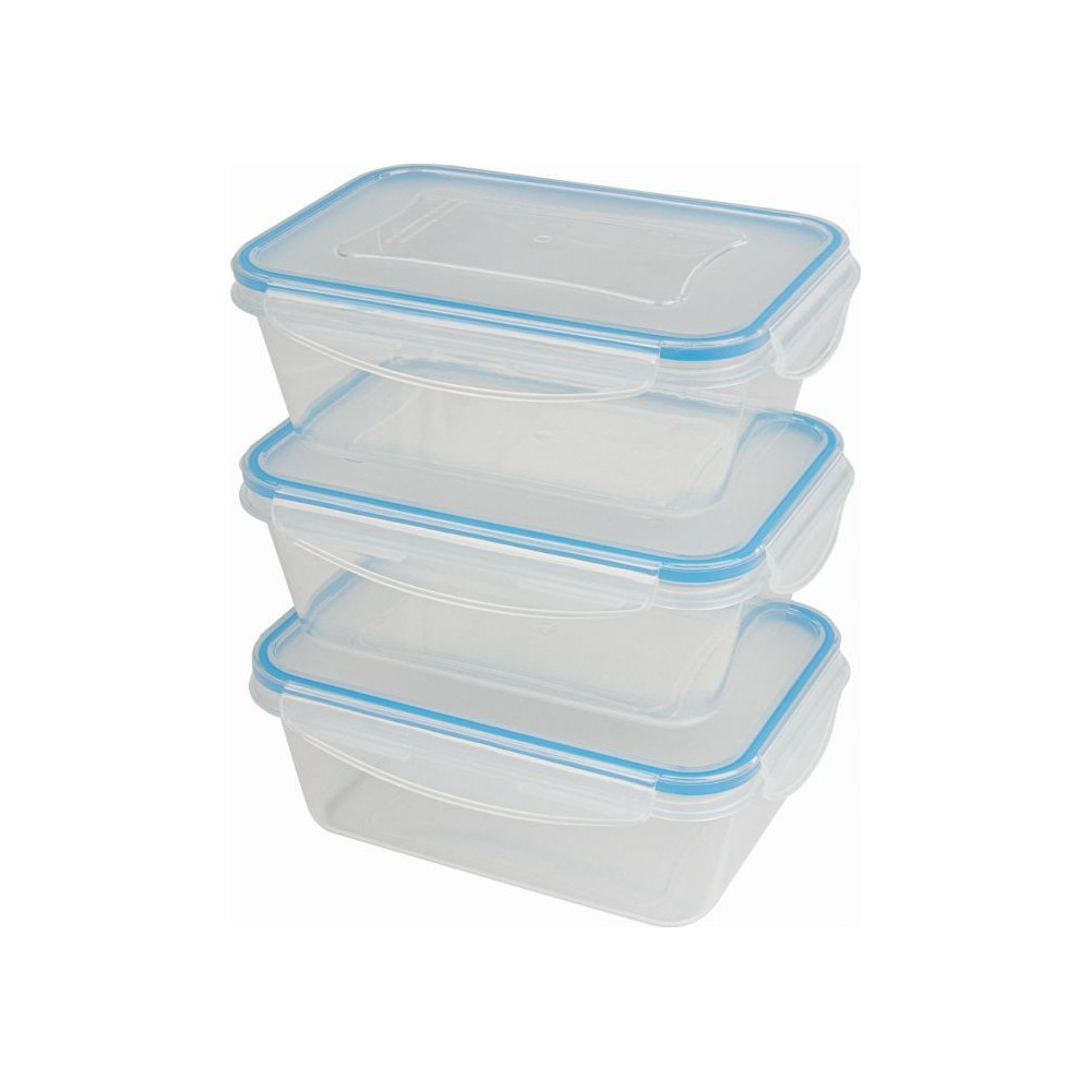 Set of 3 Plastic fresh food containers Classbach CFHD4006K