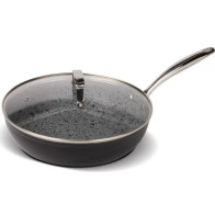 Deep pan with lid Granit 28 cm Lamart