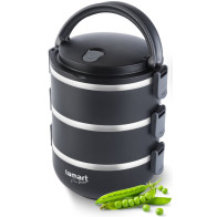 Insulated food carrier 1.8l 3pcs Temp Lamart