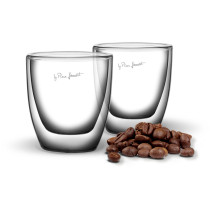 Borosilicate Espresso Glasses Lamart LT9009 Vaso Set of 2 80 ml