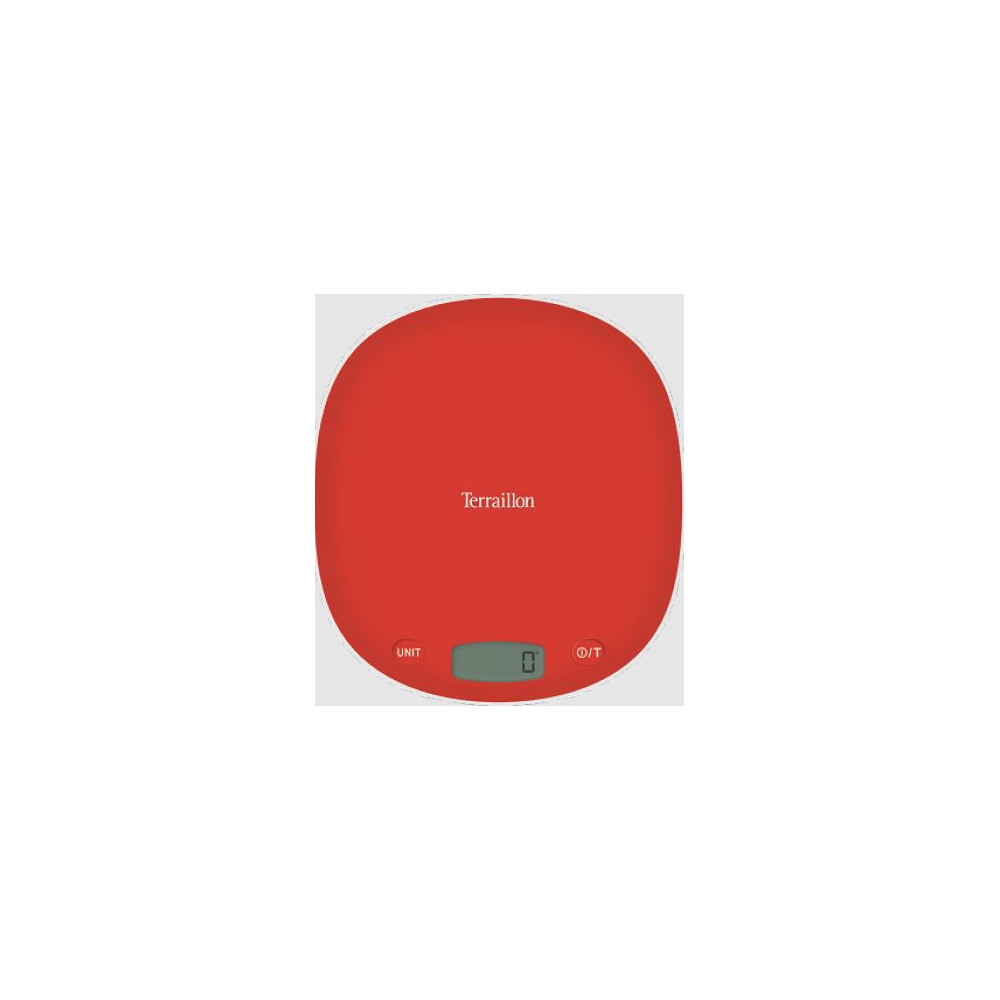 Kitchen scale Macron+re-cycle Rouge Coquelicot Terraillon