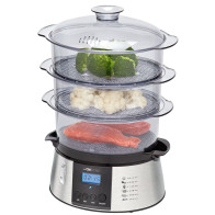 Food steamer Clatronic, inox