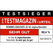 Jogurtivalmistaja Rommelsbacher JG40