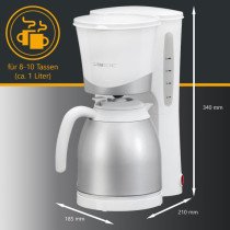 Thermo coffeee machine Clatronic KA3327W