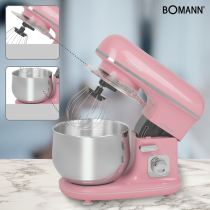 Kneading machine 5 L Bomann KM6030CBM pink