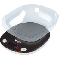 Kitchen scale with LCD display and bowl Lamart