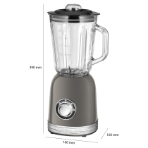 Blender ProfiCook PCUM1195A, antratsiit