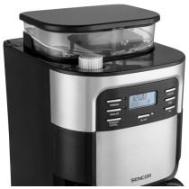 Coffee maker with built-in coffee grinder Sencor SCE7000BK