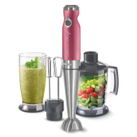 4 in 1 Hand blender Sencor, red
