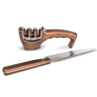 Knife + sharpener set Lamart