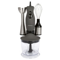Hand blender set Bomann, stainless steel/titan