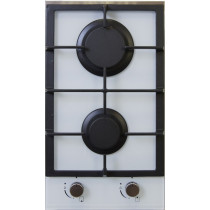 Built-in gas hob Schlosser, white