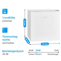 Table top freezer Bomann