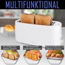 Clatronic Toaster TA3802 white