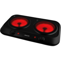 Double infrarred cooking plate Sencor, black