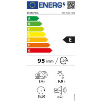 Integreeritav nõudepesumasin Whirlpool WIC3C26F