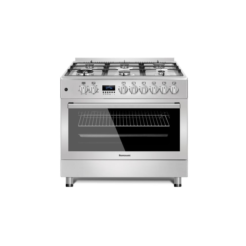 Gas cooker Ravanson, grey