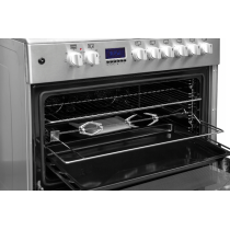 Gas cooker Ravanson, grey