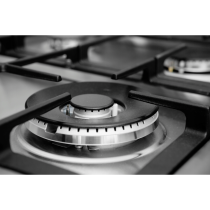 Gas cooker Ravanson, grey