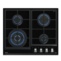 Built-in gas hob Teka black