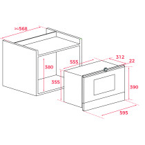 Built in microwave oven Teka