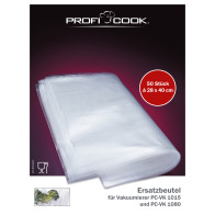 Vaakumkotid ProfiCook PCVK1015EBL 50tk 28x40cm 8910152