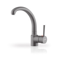 Kitchen tap Pyramis iron grey