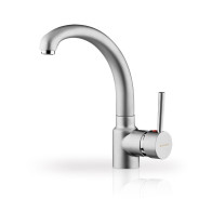 Kitchen tap Pyramis satin
