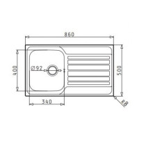 Valamu Pyramis Fedra 86x50 1B 1D REV