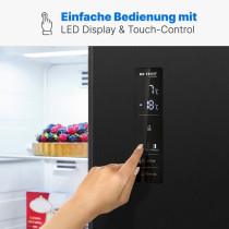 Side-by-side refrigerator Bomann