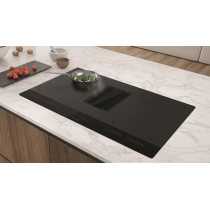 Induction hob and hood Faber Galileo Glass