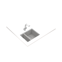 Sink Teka Square 560TG Stone Gray