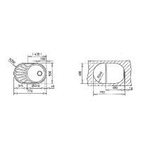 Sink Teka DR77 1C 1E MTX