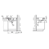 Sink Teka Astral 60B-TG, topaz beige