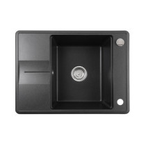 Sink Estela 50 S-TQ 1B 1D black granite