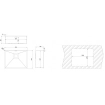 Sink Teka Square 500.400