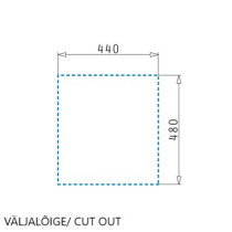 Valamu Pyramis Istros 46x50 tumehall