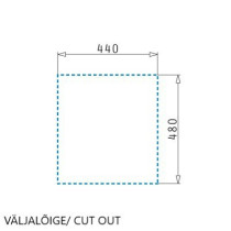 Valamu Pyramis Istros 46x50 kivihall