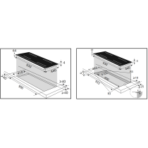 Induction hob De Dietrich