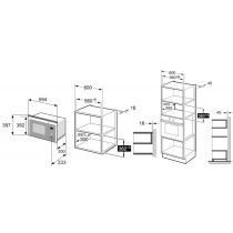 Built-in microwave Beko