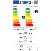 Kuivatiga pesumasin Indesit BDE864359EWSEU