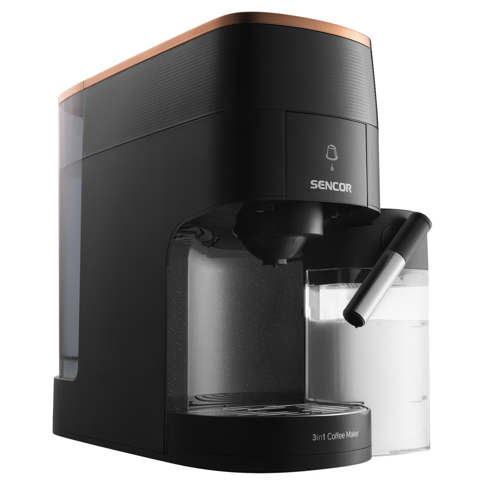 Multi-kapsel 3in 1 kohvimasin MARCO POLO Sencor SCC3000BK