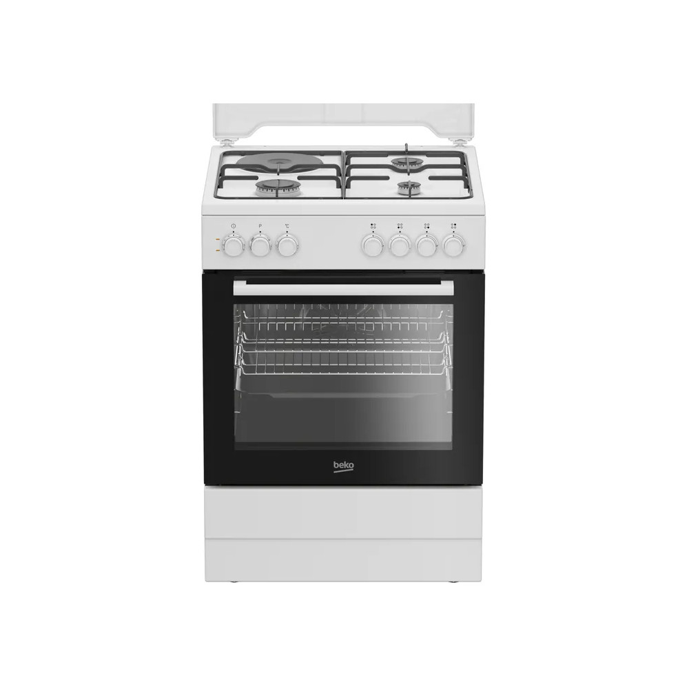 Gaasipliit elektriahjuga Beko FBE63131WCS