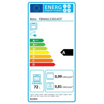 Gaasipliit elektriahjuga Beko FBMA61330GXDT
