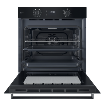 Built-in electric oven Indesit, black