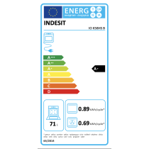 Integreeritav ahi Indesit IOK58HSB