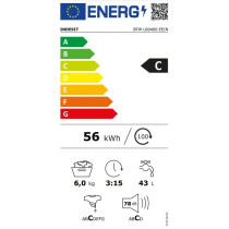 Pealtlaetav pesumasin Indesit BTWL60400EEN