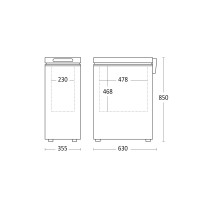 Chest freezer Scanomestic CF51WE